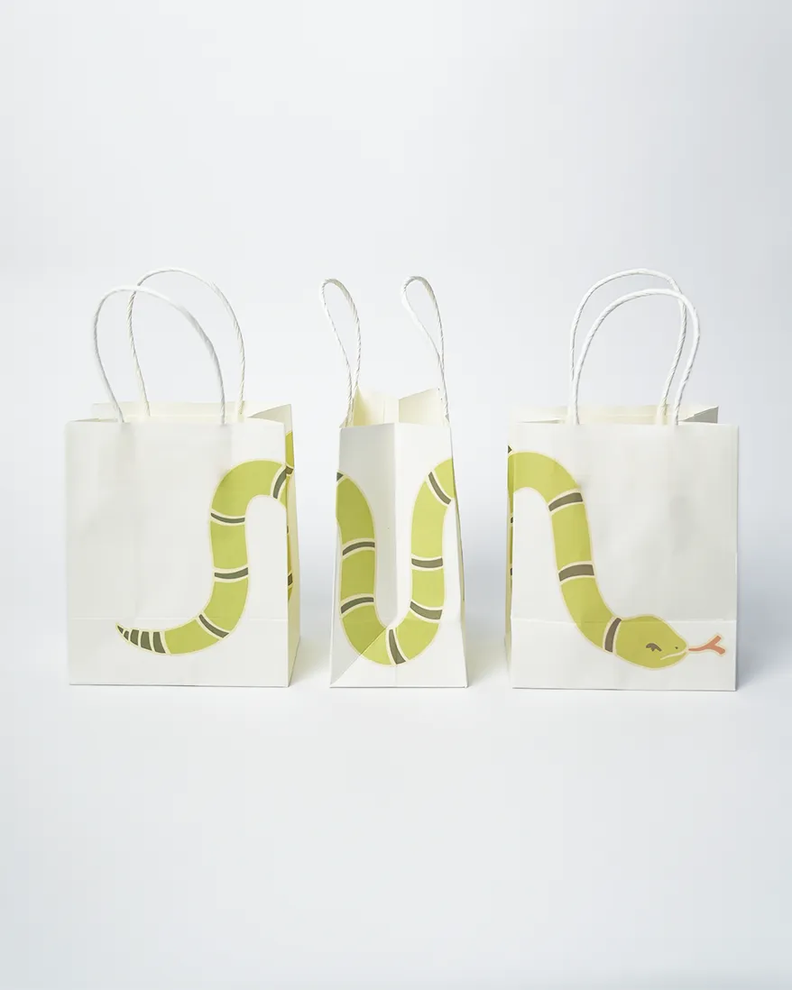 Sssssnake Catcher Paper Gift Bags (x 12)