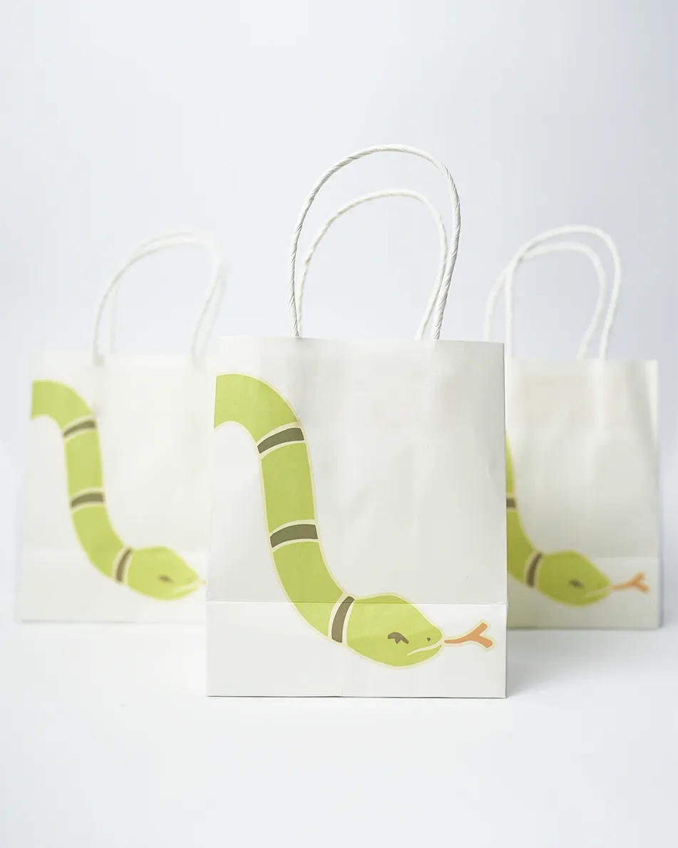 Sssssnake Catcher Paper Gift Bags (x 12)