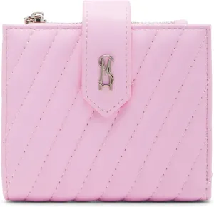 Steve Madden Women's Jem-h Diagonal Quilted Bifold Cardcase