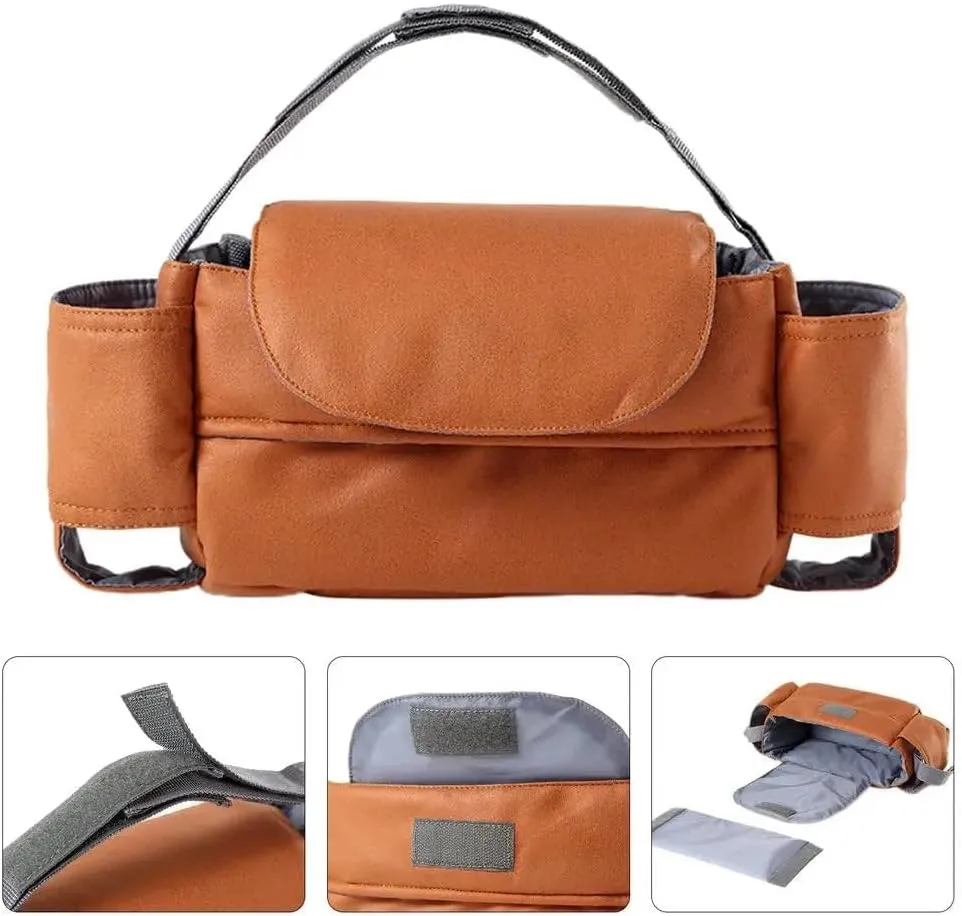 Stroller Organizing Bag Large Capacity Adjustable Straps Stroller Bags Nursing Products