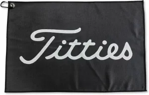 Syren Premium Black Funny Golf Microfiber Towel with Holder Clip - Exclusive Golf Bag Towel, Ideal Golf Accessories | Golf Bag Towel for a Fun Golfing Experience Idea for Golf Lovers