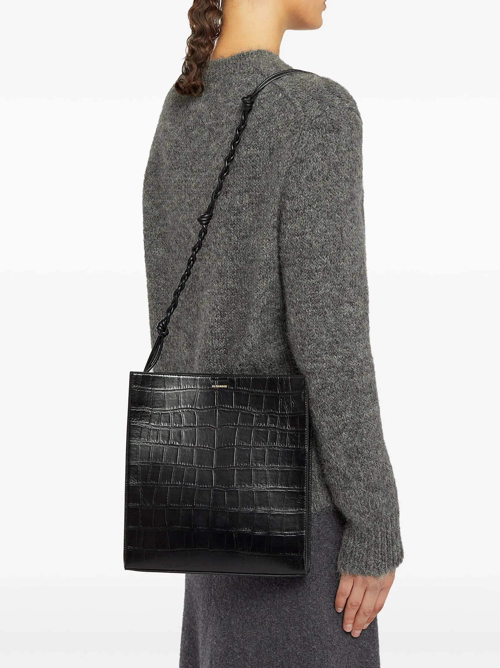 Tangle Leather Crossbody Bag