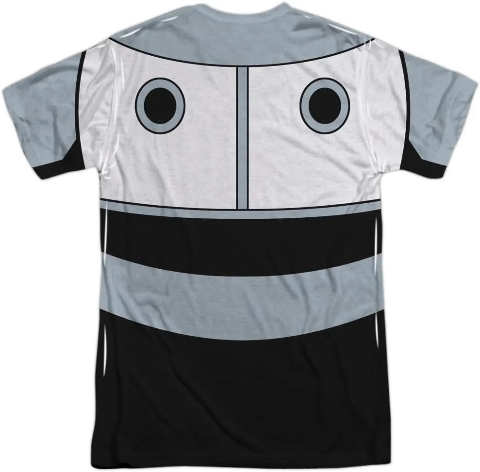 Teen Titans Go Uniforms Collection Unisex Adult Sublimated Halloween Costume T Shirt (Front/Back)