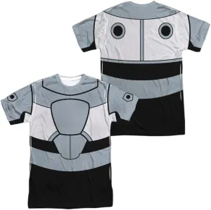 Teen Titans Go Uniforms Collection Unisex Adult Sublimated Halloween Costume T Shirt (Front/Back)