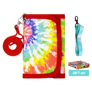 Tie Dye Multicolor Firework Wallet