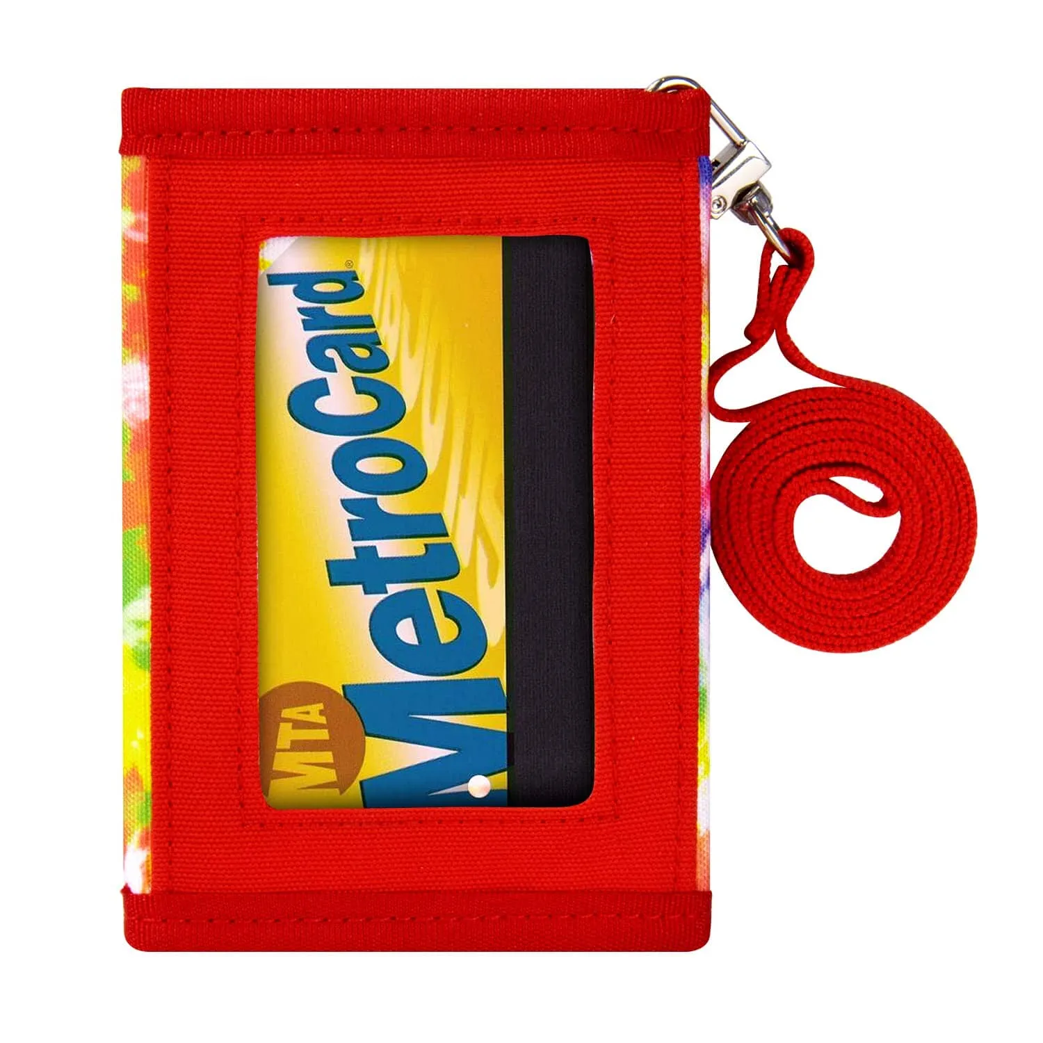 Tie Dye Multicolor Firework Wallet