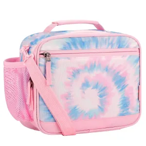 Tie Dye Swirl Pink Lunch Box
