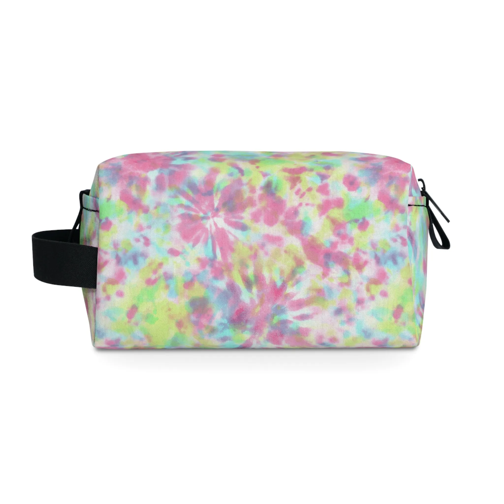 Tie Dye Toiletry Bag | Water-Resistant Makeup Organizer | Camping & College Essential | Durable Polyester Dopp Kit