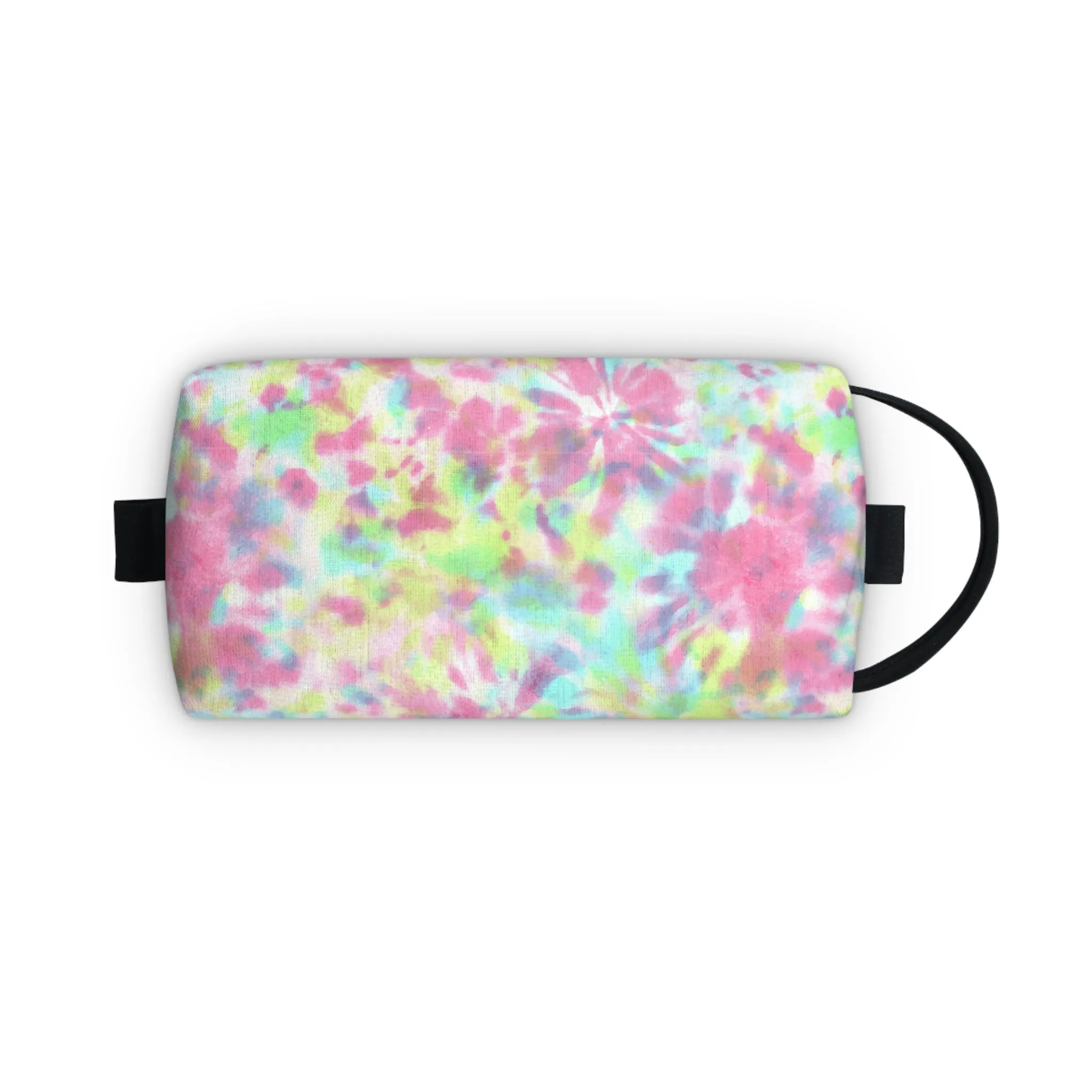 Tie Dye Toiletry Bag | Water-Resistant Makeup Organizer | Camping & College Essential | Durable Polyester Dopp Kit