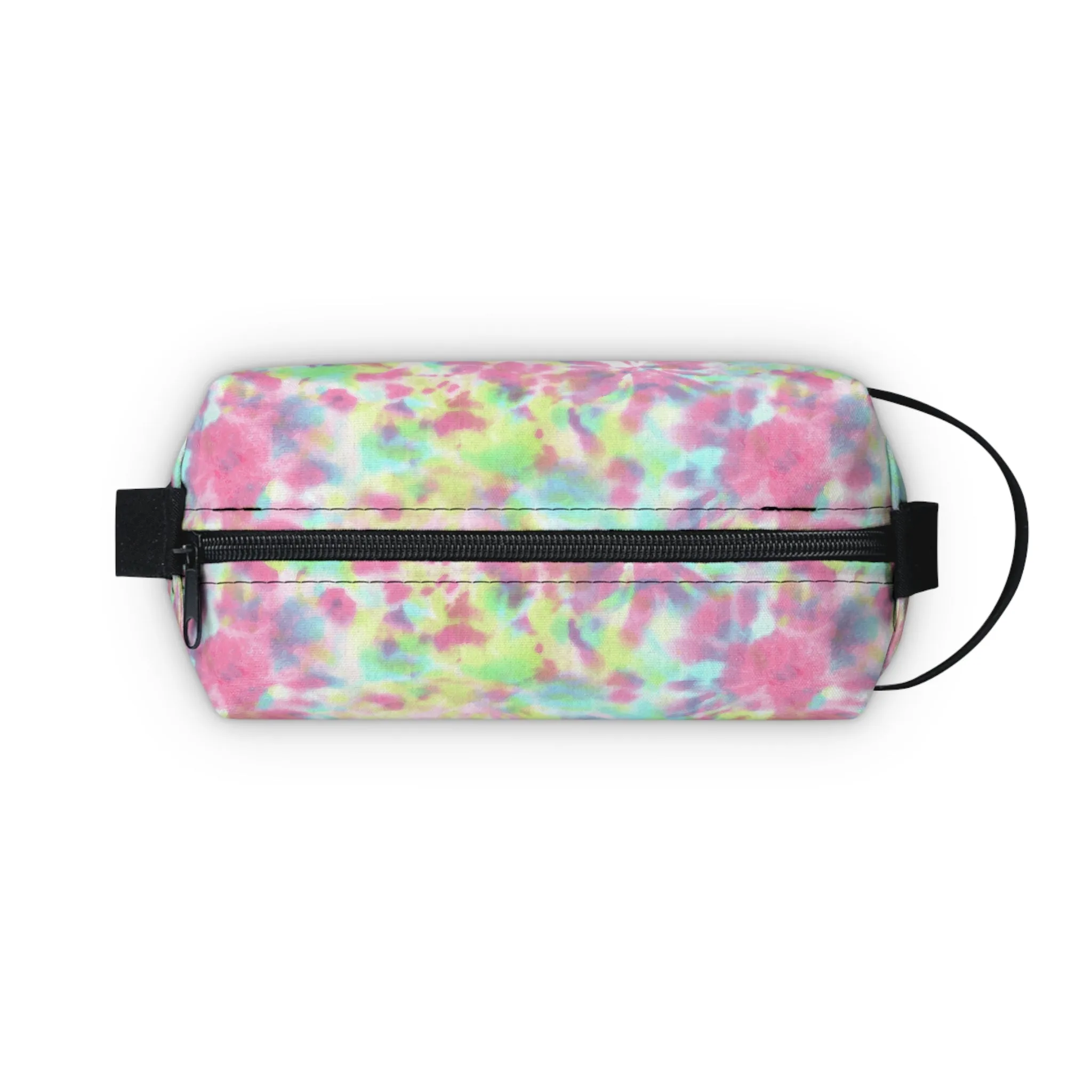Tie Dye Toiletry Bag | Water-Resistant Makeup Organizer | Camping & College Essential | Durable Polyester Dopp Kit