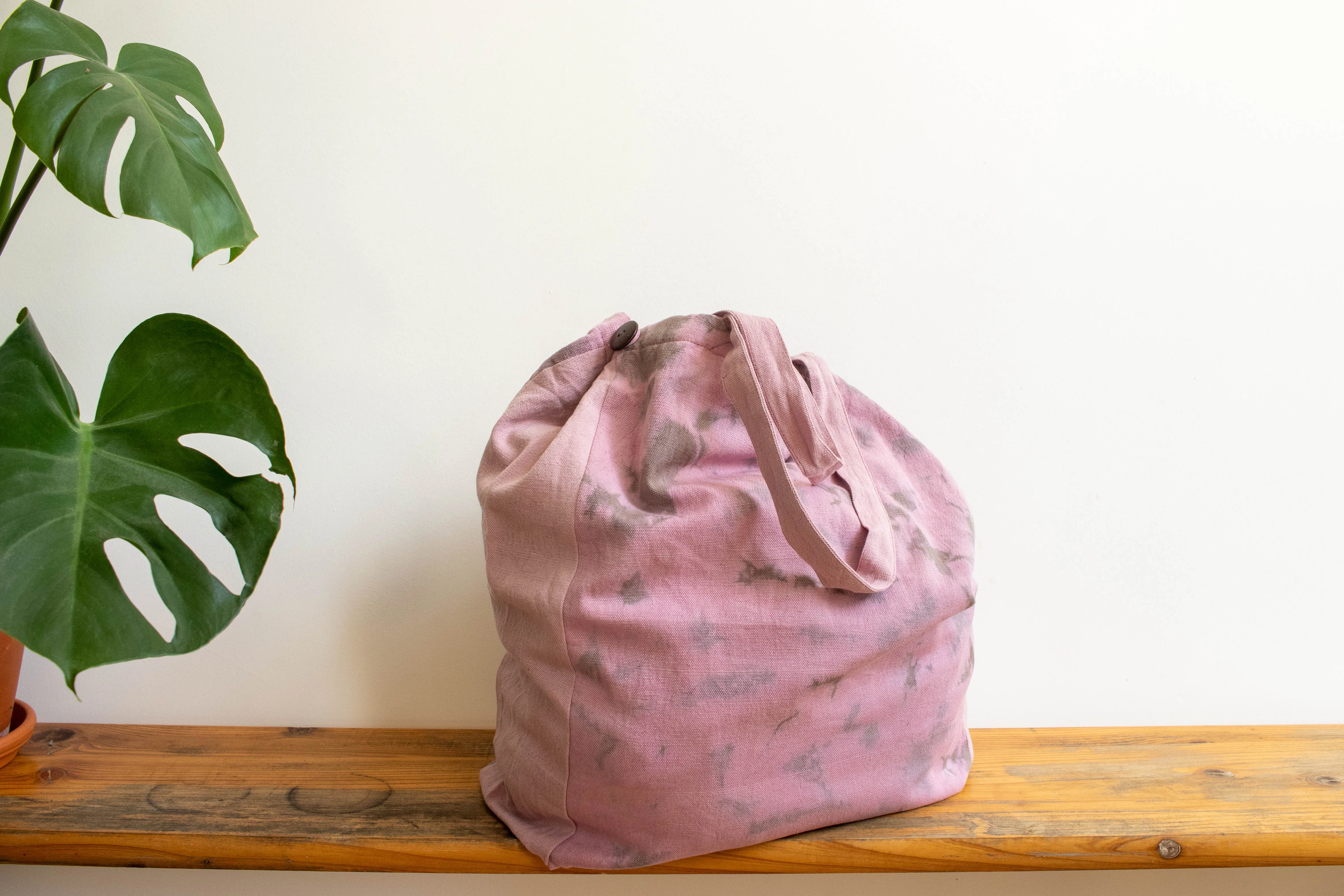 Tie Dye Tote Bag - Purple