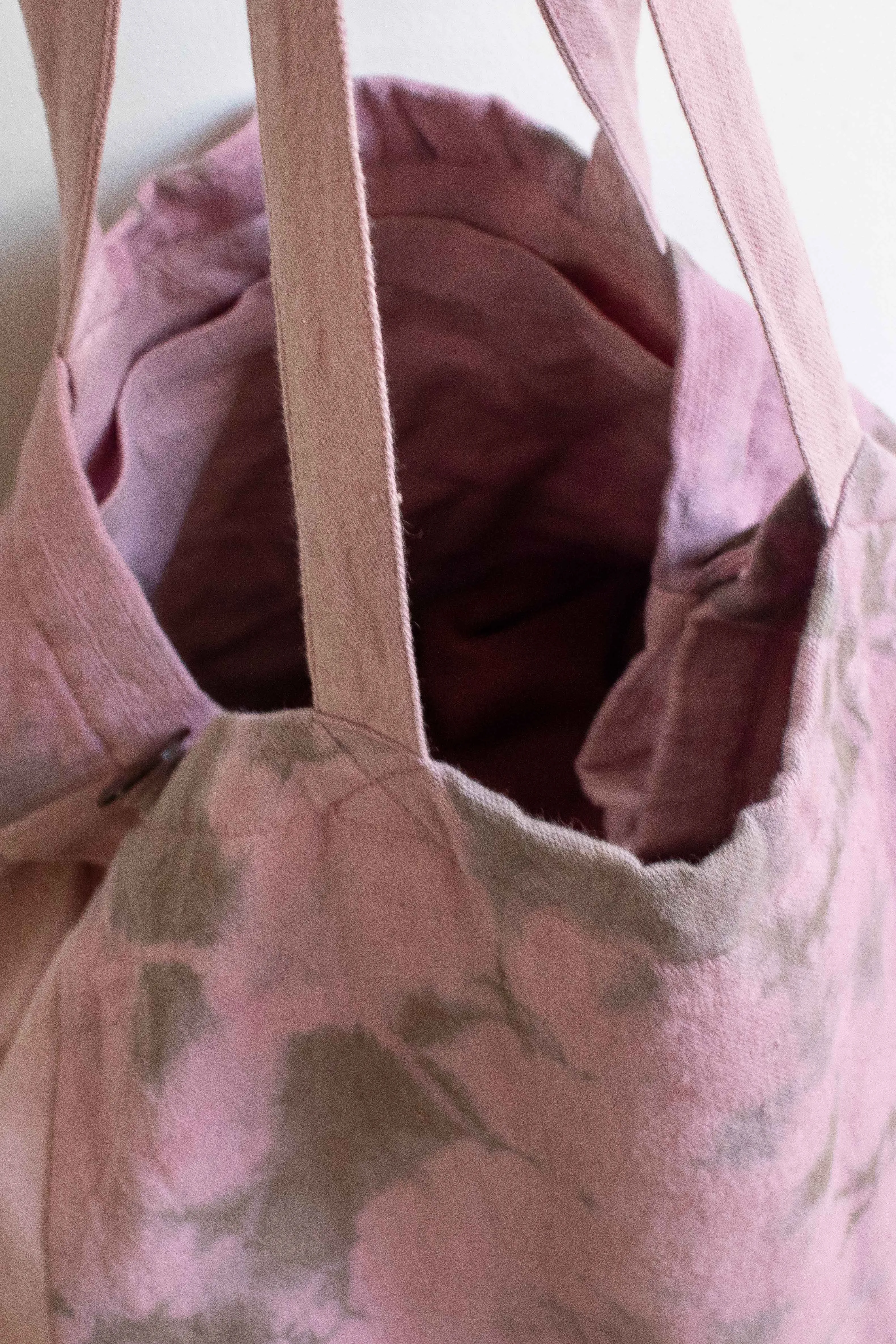 Tie Dye Tote Bag - Purple