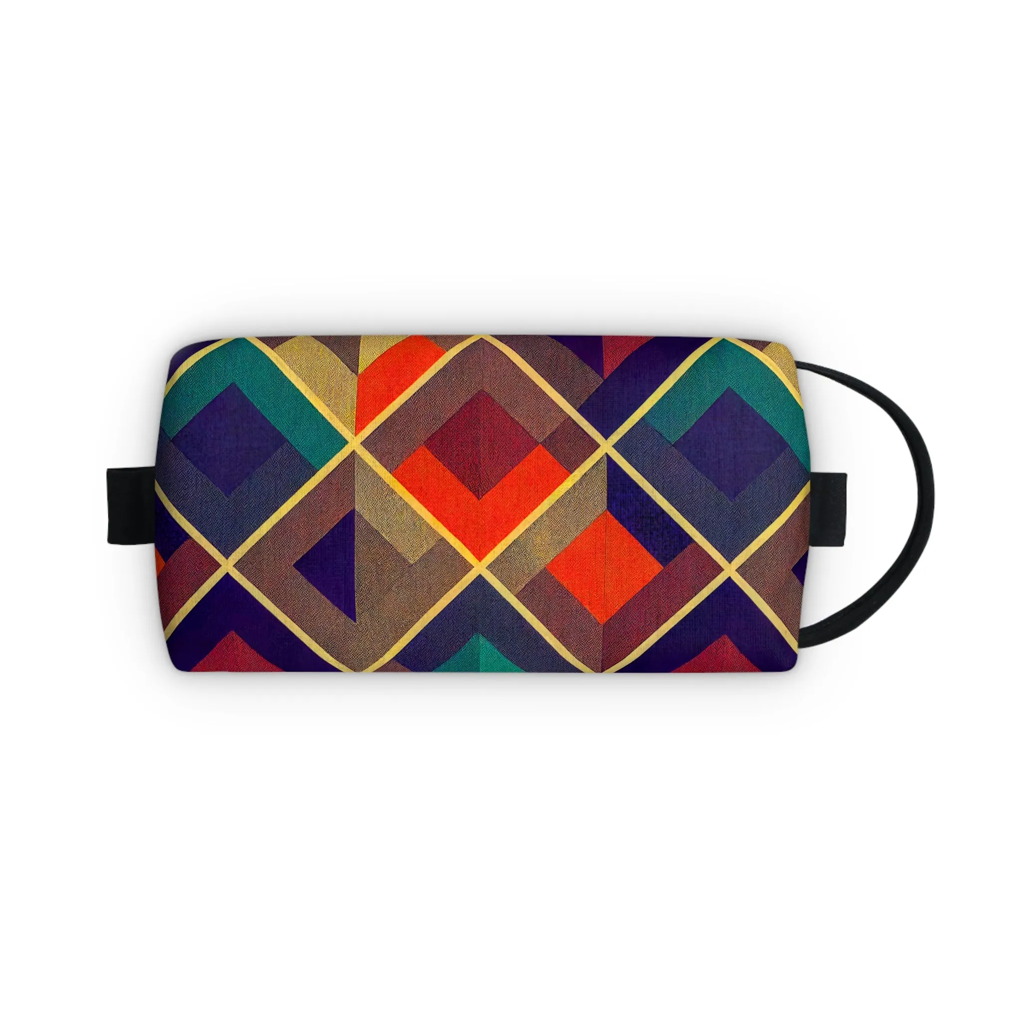 Toiletry Bag - Herringbone Kaleidoscope