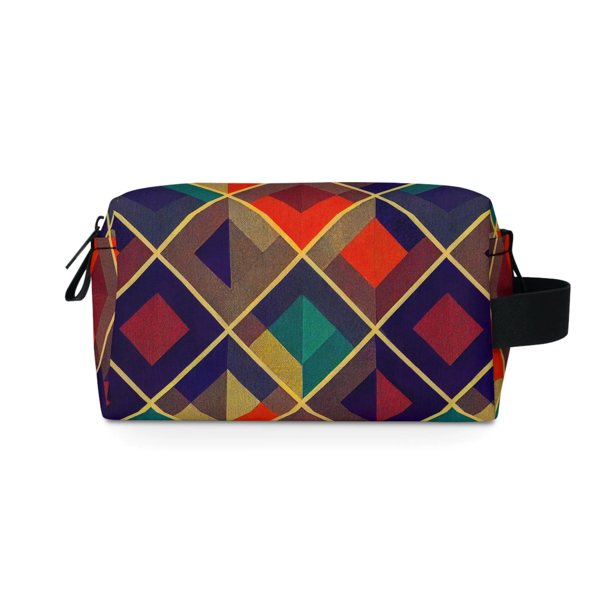 Toiletry Bag - Herringbone Kaleidoscope