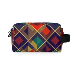 Toiletry Bag - Herringbone Kaleidoscope