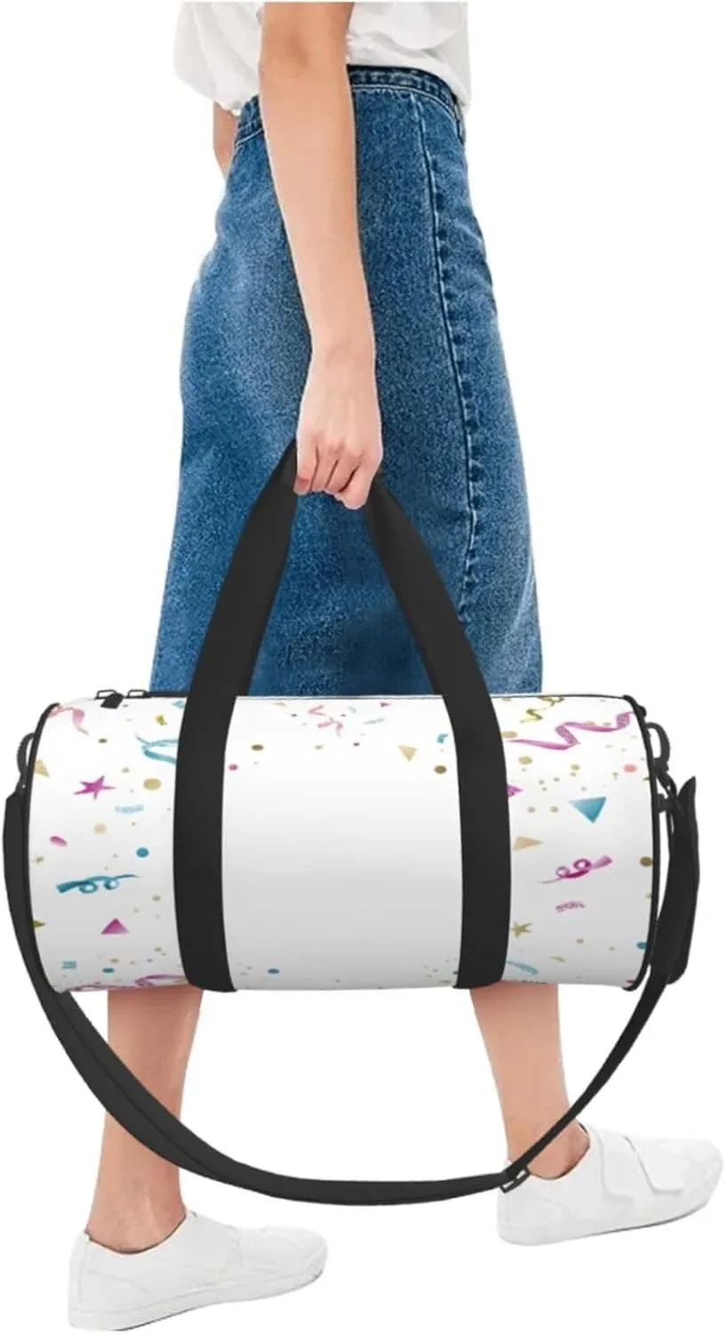 Travel Duffle Bag for Men Women, Celebratory Duffle Bags for Sport Gym Overnight Luggage