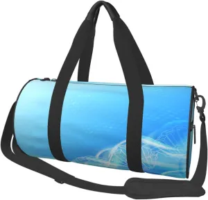 Travel Duffle Bag for Men Women, Dna Figures Duffle Bags for Sport Gym Overnight Luggage