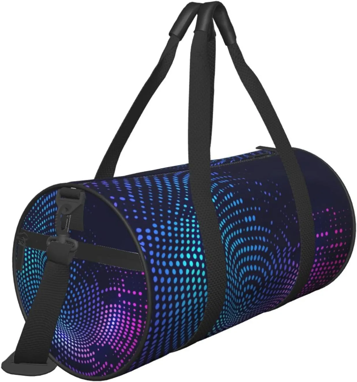 Travel Duffle Bag for Men Women, Dotted Duffle Bags for Sport Gym Overnight Luggage