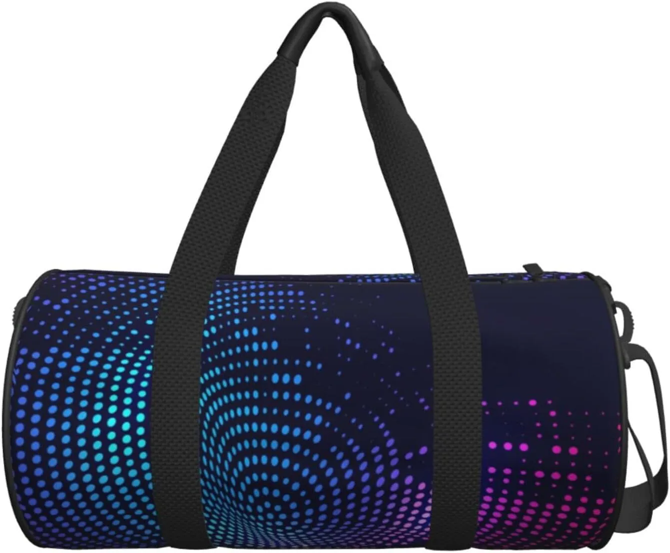 Travel Duffle Bag for Men Women, Dotted Duffle Bags for Sport Gym Overnight Luggage