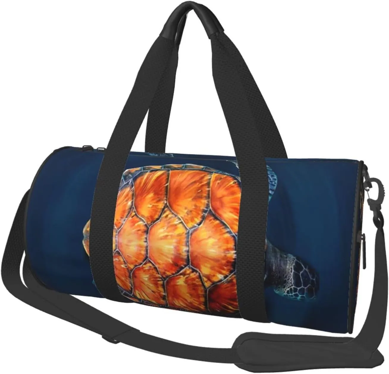 Travel Duffle Bag for Men Women, Islands Turtle Duffle Bags for Sport Gym Overnight Luggage