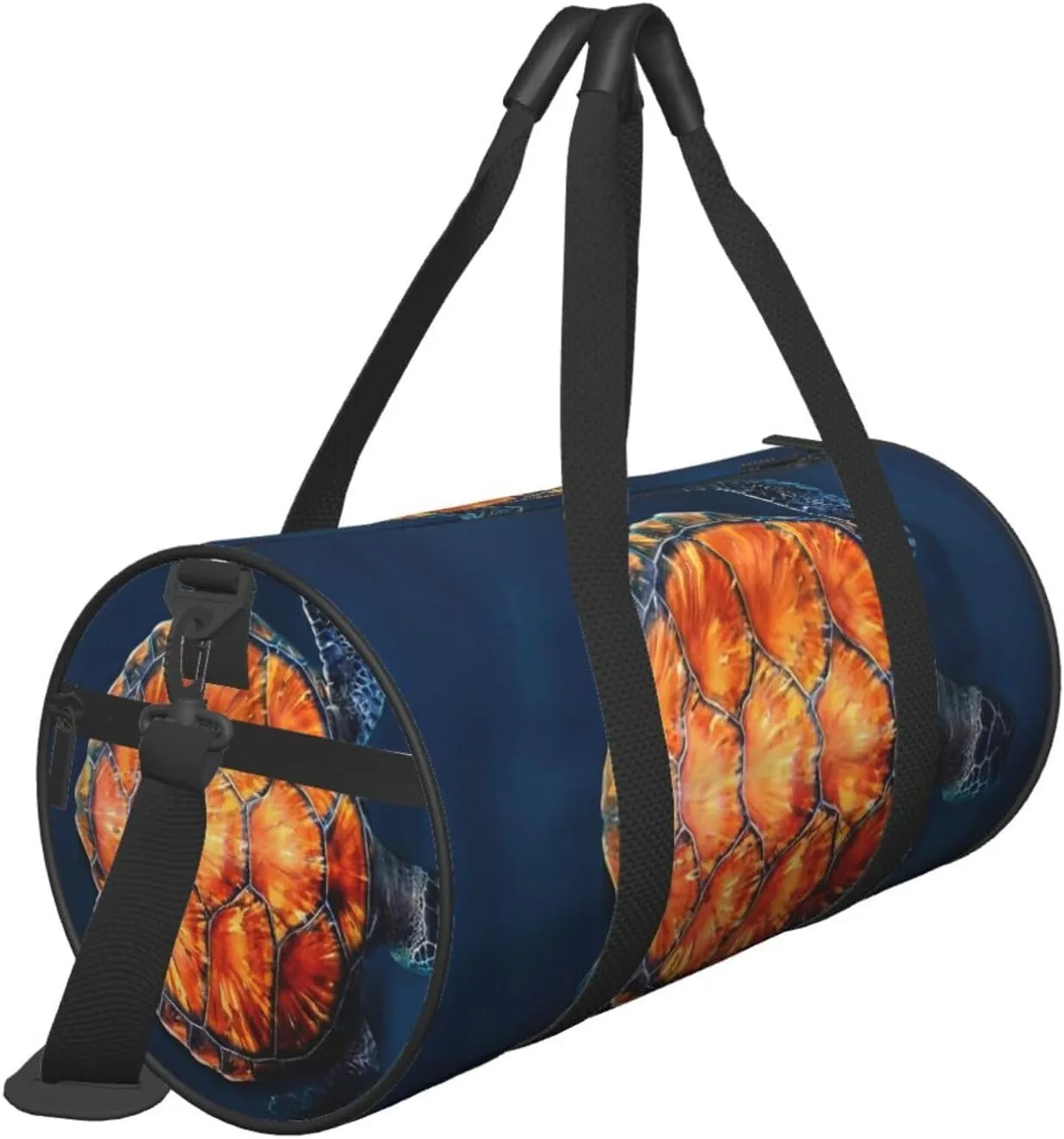 Travel Duffle Bag for Men Women, Islands Turtle Duffle Bags for Sport Gym Overnight Luggage