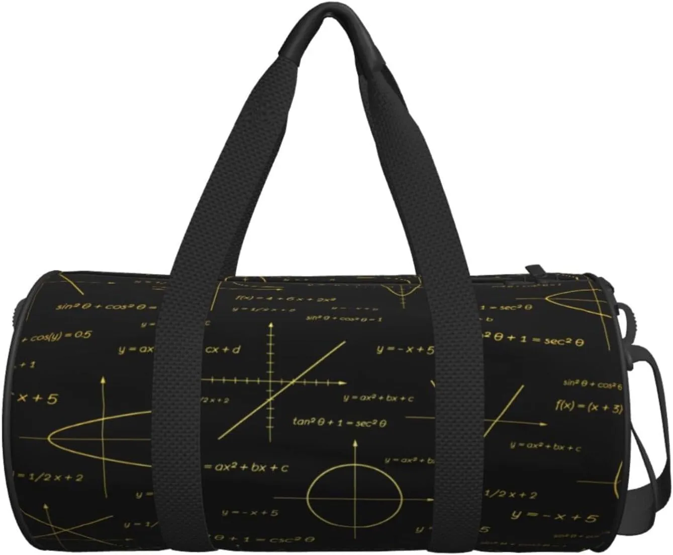 Travel Duffle Bag for Men Women, Math Mathematical Formula Teach Duffle Bags for Sport Gym Overnight Luggage