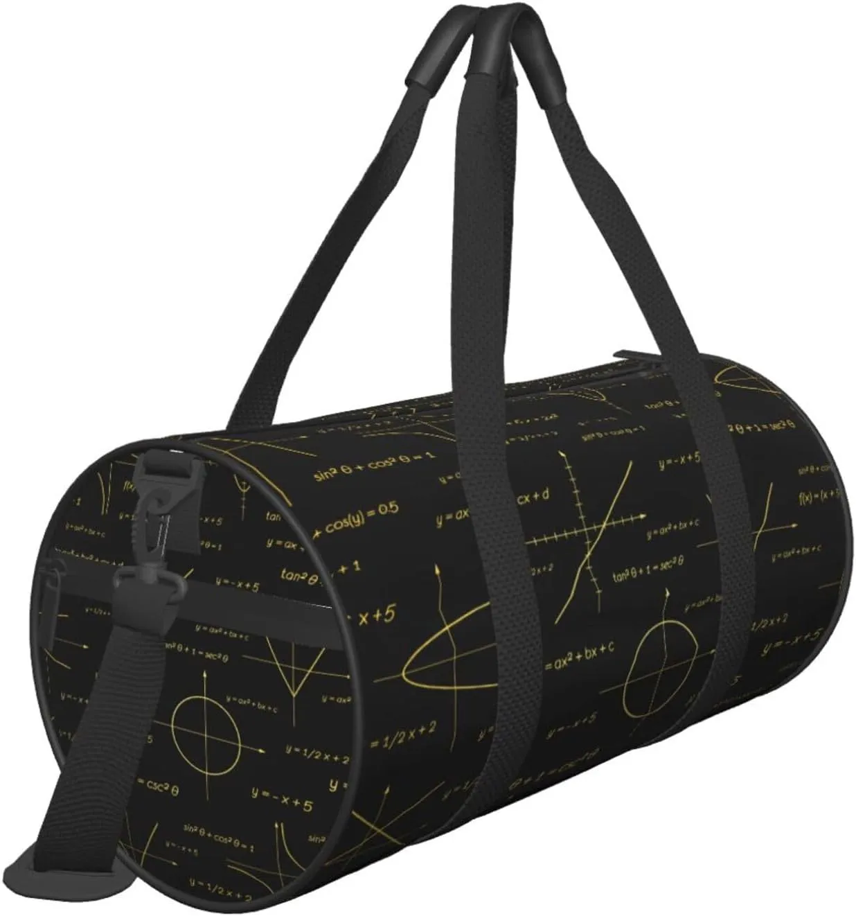 Travel Duffle Bag for Men Women, Math Mathematical Formula Teach Duffle Bags for Sport Gym Overnight Luggage