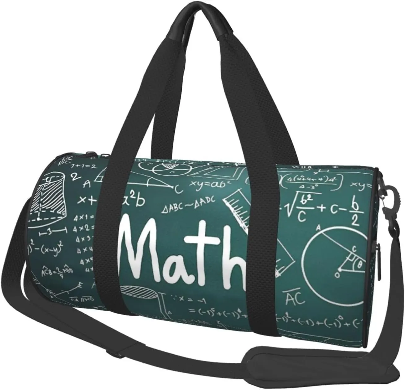 Travel Duffle Bag for Men Women, Maths Duffle Bags for Sport Gym Overnight Luggage