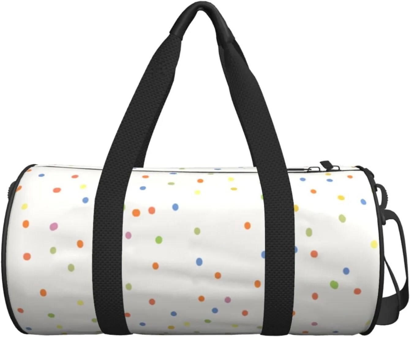 Travel Duffle Bag for Men Women, Polka Dot Duffle Bags for Sport Gym Overnight Luggage