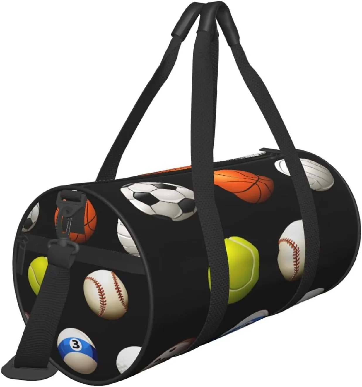 Travel Duffle Bag for Men Women, Sport Balls Duffle Bags for Sport Gym Overnight Luggage