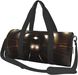 Travel Duffle Bag for Men Women, Subway Train Metro Duffle Bags for Sport Gym Overnight Luggage