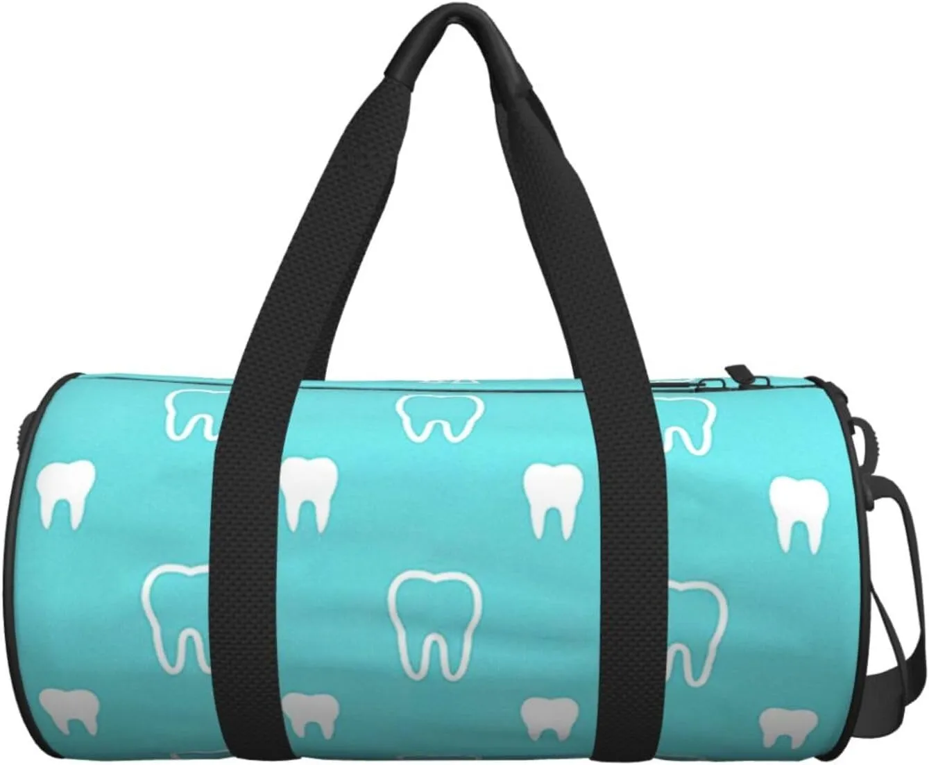 Travel Duffle Bag for Men Women, Teeth Dentist Duffle Bags for Sport Gym Overnight Luggage