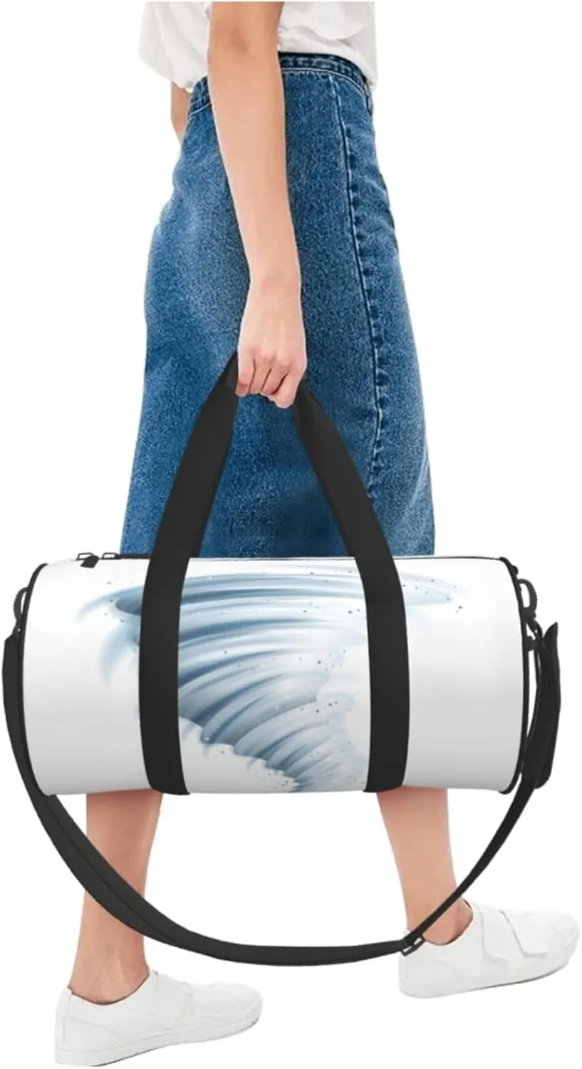 Travel Duffle Bag for Men Women, Tornado Duffle Bags for Sport Gym Overnight Luggage