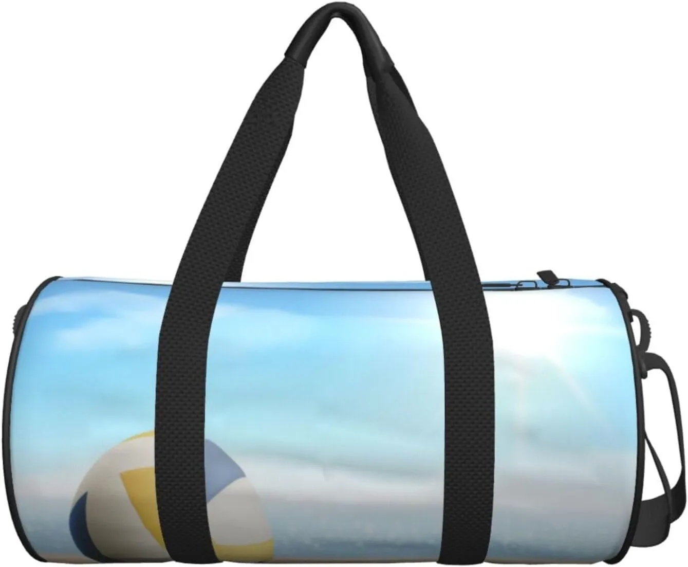 Travel Duffle Bag for Men Women, Volleyball Sandy Beach Duffle Bags for Sport Gym Overnight Luggage