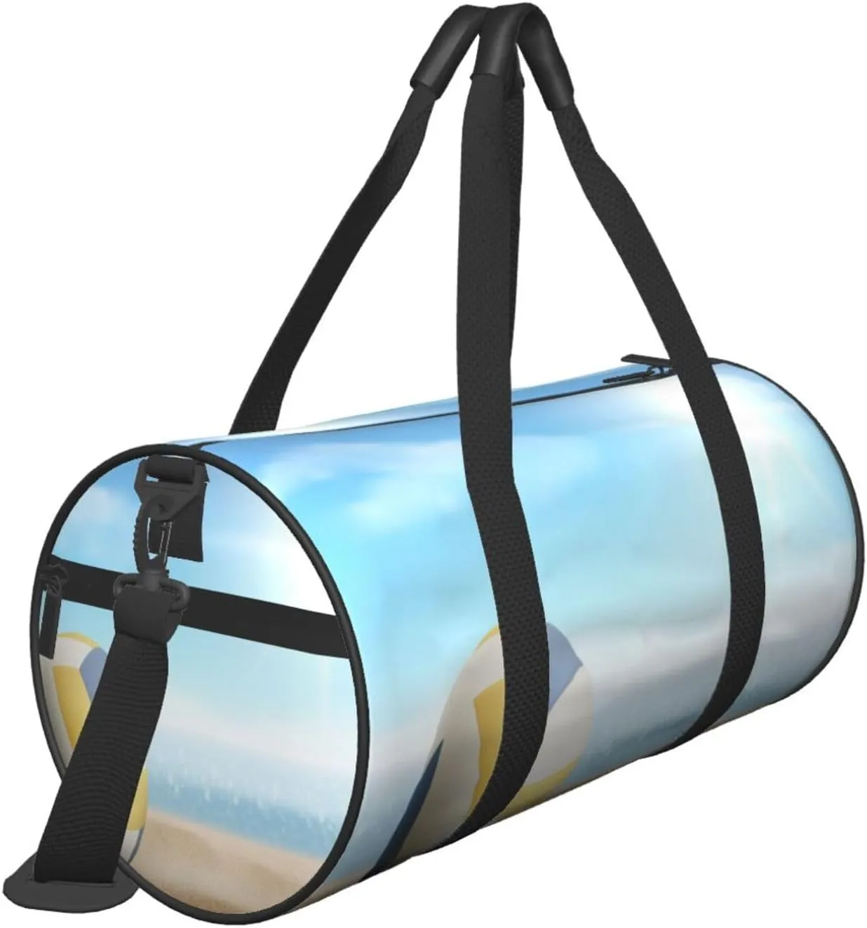 Travel Duffle Bag for Men Women, Volleyball Sandy Beach Duffle Bags for Sport Gym Overnight Luggage