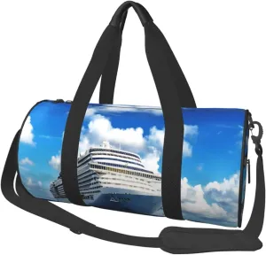 Travel Duffle Bag for Men Women, Voyage Cruise Ship Crystal Duffle Bags for Sport Gym Overnight Luggage
