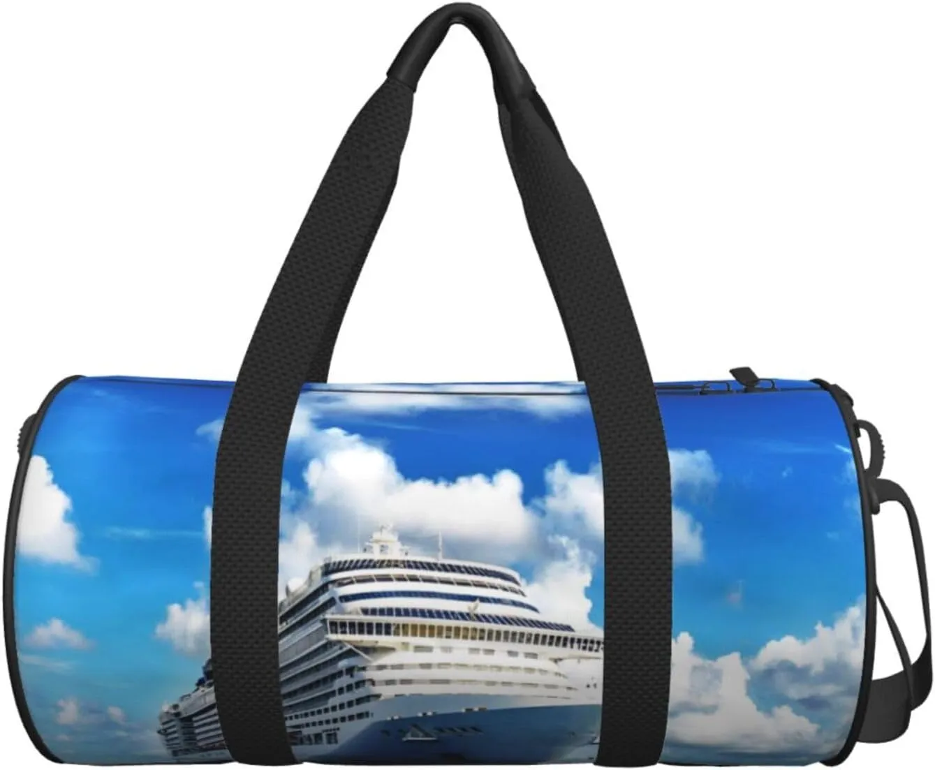 Travel Duffle Bag for Men Women, Voyage Cruise Ship Crystal Duffle Bags for Sport Gym Overnight Luggage