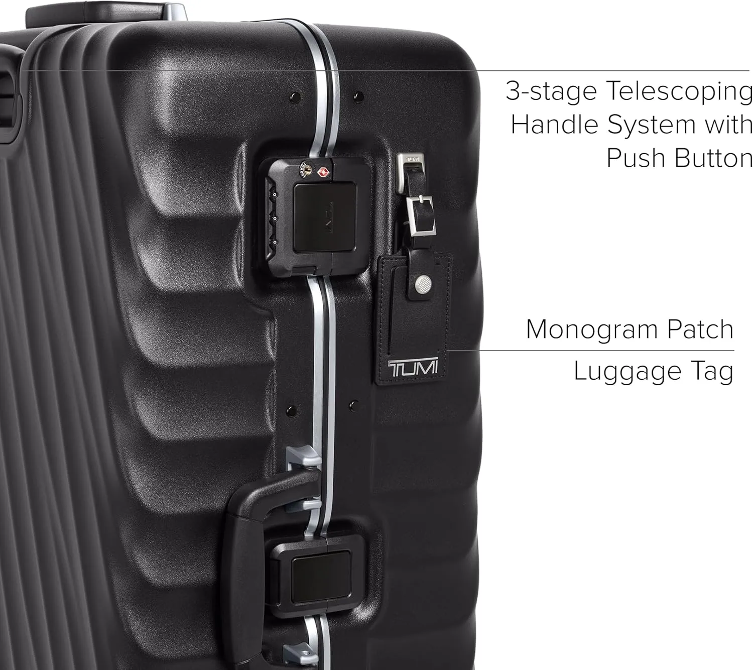 TUMI 19 Degree Frame Extended Trip 4 Wheel Packing Case - Lightweight Suitcase - Hard Shell Luggage - 30.0" X 20.5" X 11.0" - Black Texture