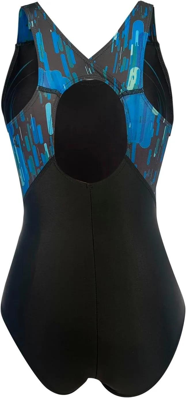 Tummy Control One Piece Swimsuit for Women Crisscross Back Adjustable Straps High Waisted Slimming Bathing Suit