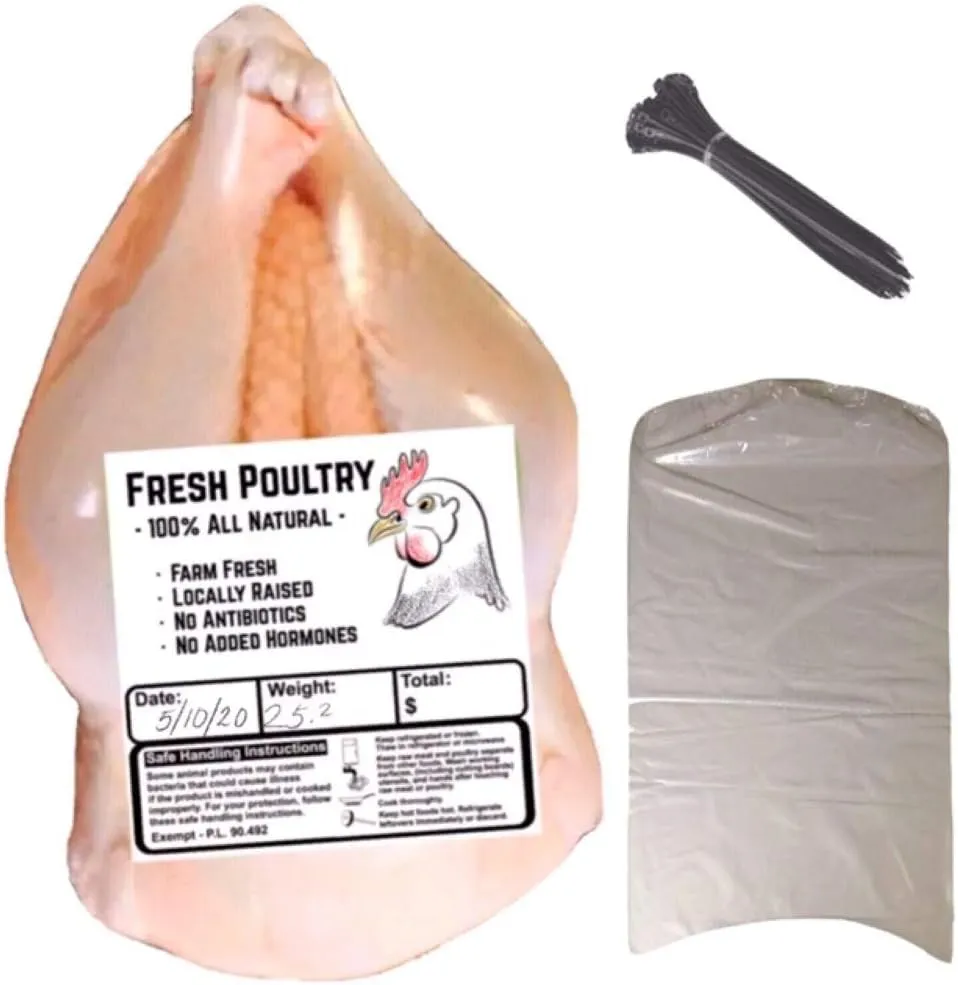 Turkey Shrink Bags 18" X 28" (10) Made in the USA