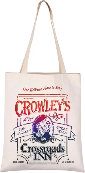 VAMSII TV Show Inspired Gift A.Z. Fell And Co Gift Merch Crowley Snake Reusable Shopping Tote Bag