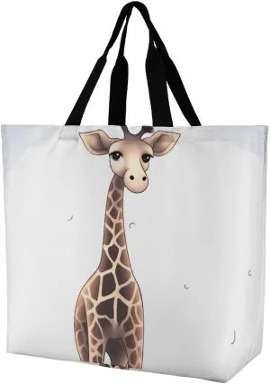 Various Type of Fishing Baits Tote Bag for Women Reusable Grocery Shoulder Bags Shopping Bag for Travel, Groceries