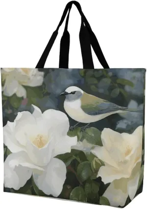 Various Type of Fishing Baits Tote Bag for Women Reusable Grocery Shoulder Bags Shopping Bag for Travel, Groceries