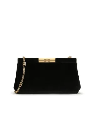 Velvet Shoulder Bag