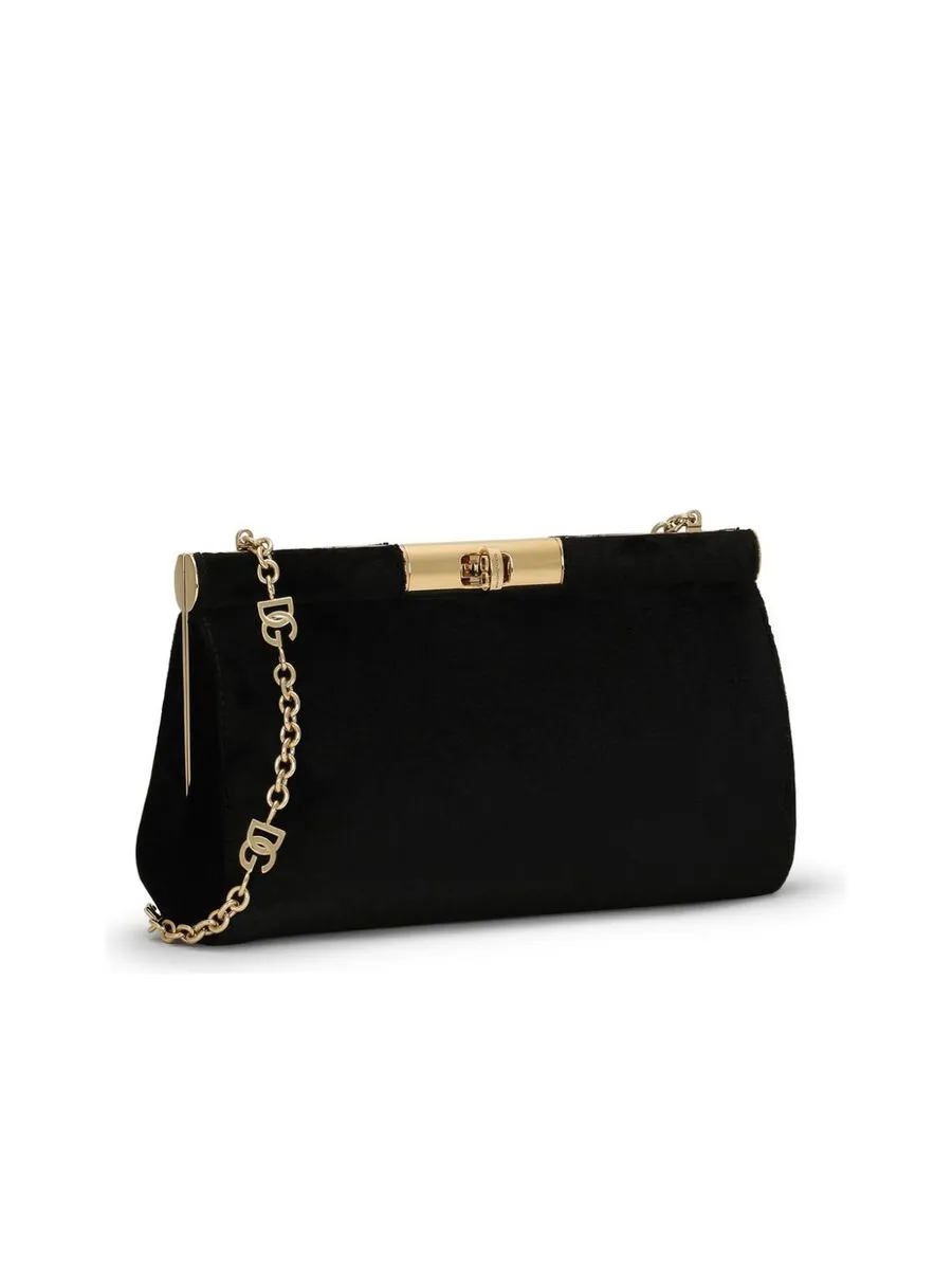 Velvet Shoulder Bag