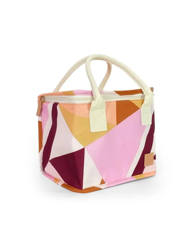 w/ The Lunch Handles Co Somewhere Season clearance No-hassle returns Canvas Kaleidoscope Bag