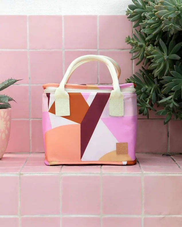 w/ The Lunch Handles Co Somewhere Season clearance No-hassle returns Canvas Kaleidoscope Bag