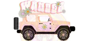 Wander Pink Jeep