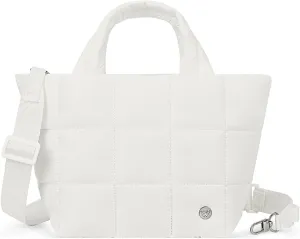 WESTBRONCO Small Puffer Bag Quilted Crossbody Bags for Women Puffy Purse Nylon Shoulder Handbag with Adjustable Strap