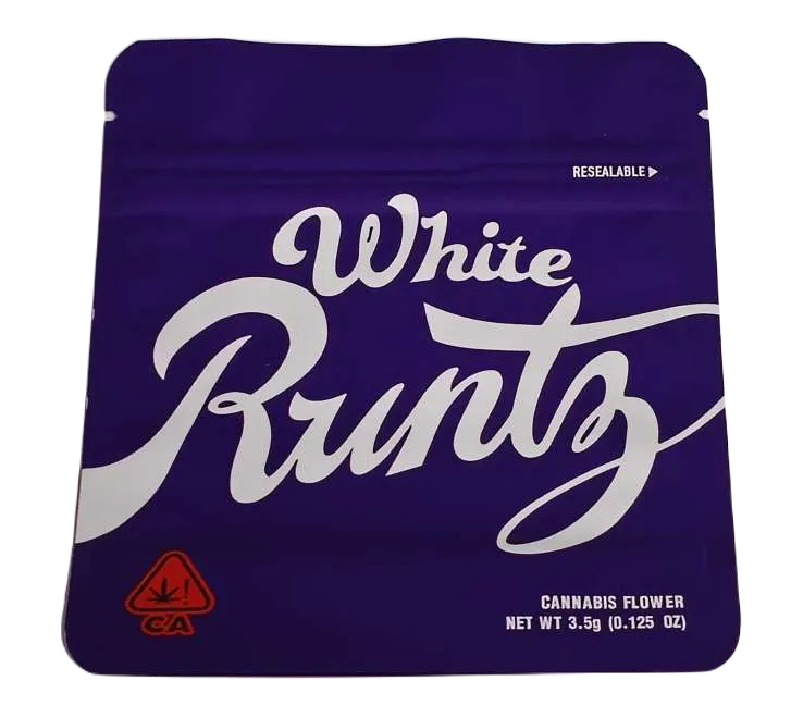 White Runtz Smell Proof Gram Bag 10pk